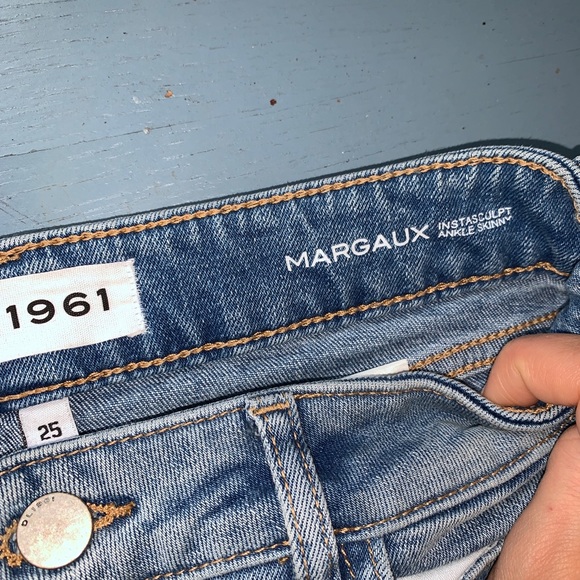 DL 1961 Margaux Instasculpt ankle skinny jeans - Picture 2 of 3